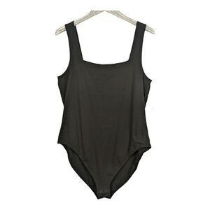 OLD NAVY Black Bodysuit Essential Basic Capsule Wardrobe Size XXL NWT